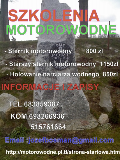 Szkolenia Motorowodne w Lubuskim