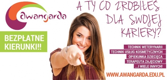 Zdobądź zawód ZA DARMO! Szkoły Medyczne Awangarda Żary